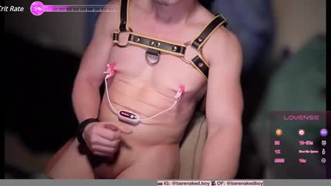 Snapshot of barenakedb0y chatting on February 17, 7:15 am Barenaked boy online show from February 17, 7:15 am