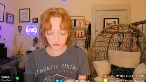 Beck the tongue online show from March 28, 10:09 pm