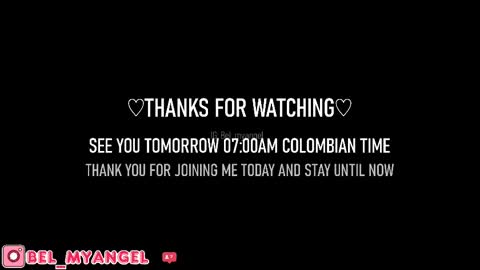 Snapshot of bella_franco chatting on March 12, 7:28 pm In instagran bel myangel online show from March 12, 7:28 pm