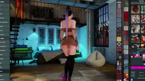 Snapshot of bellazomb chatting on August 2, 9:24 pm bellazomb online show from August 2, 9:24 pm