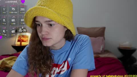 Snapshot of bellebabyboo chatting on January 20, 6:21 am BELLE online show from January 20, 6:21 am
