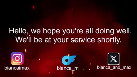 bianca and maxwell online show from November 18, 1:37 pm