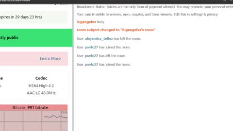 Snapshot of bigangelxs chatting on November 2, 11:18 pm newSurprise online show from November 2, 11:18 pm