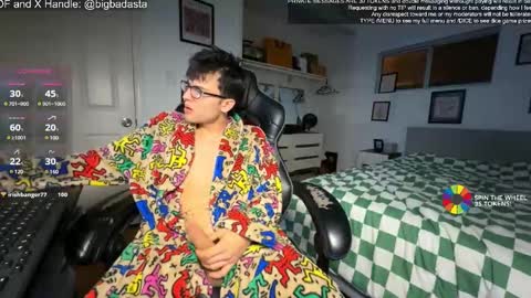 Snapshot of bigbadmj chatting on December 10, 5:07 am Asta online show from December 10, 5:07 am