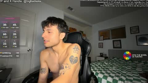 Snapshot of bigbadmj chatting on December 14, 4:45 am Asta online show from December 14, 4:45 am