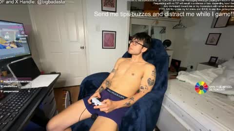 Snapshot of bigbadmj chatting on January 8, 6:09 am Asta online show from January 8, 6:09 am