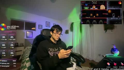 Snapshot of bigbadmj chatting on January 20, 6:42 am Asta online show from January 20, 6:42 am