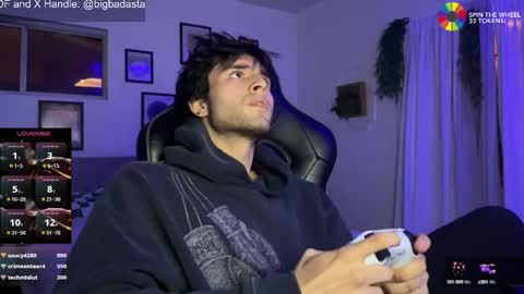 Snapshot of bigbadmj chatting on February 11, 6:19 am Asta online show from February 11, 6:19 am