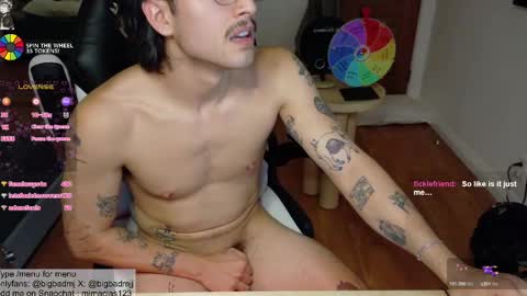 Snapshot of bigbadmj chatting on October 2, 5:03 am Asta online show from October 2, 5:03 am