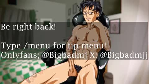 Snapshot of bigbadmj chatting on October 9, 4:43 am Asta online show from October 9, 4:43 am