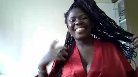 Snapshot of blackgoddess2025 chatting on February 13, 7:45 am Black Goddess online show from February 13, 7:45 am