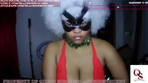 Snapshot of blacksirenqueen chatting on December 22, 9:06 am Queen Siren online show from December 22, 9:06 am