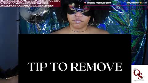 Queen Siren online show from March 31, 6:58 am