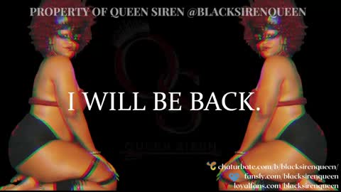 Snapshot of blacksirenqueen chatting on May 19, 1:56 am Queen Siren online show from May 19, 1:56 am