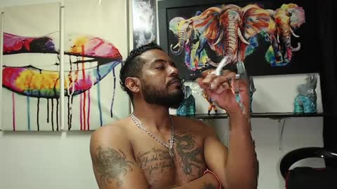 Snapshot of blade_foxx chatting on February 13, 1:50 am Richard online show from February 13, 1:50 am