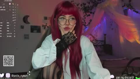   Im Nym  Justa nymph on twitter and IG online show from January 5, 1:45 am