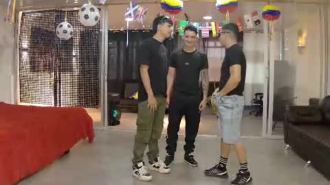 Snapshot of boysgang_sex chatting on June 26, 11:14 am Angelo Mark Fernando Taylor online show from June 26, 11:14 am