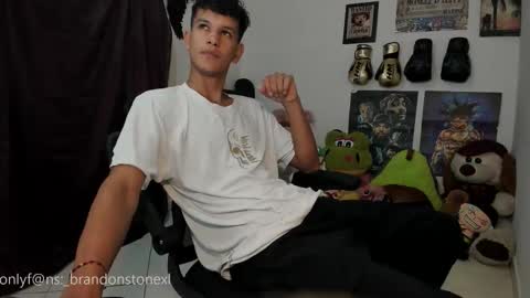 Snapshot of brandonstonexl chatting on February 14, 12:07 am Brandon Stone online show from February 14, 12:07 am