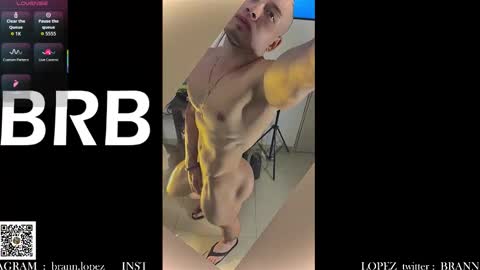 Instagram             twitter BRAN LOPEZ  online show from February 13, 2:40 am