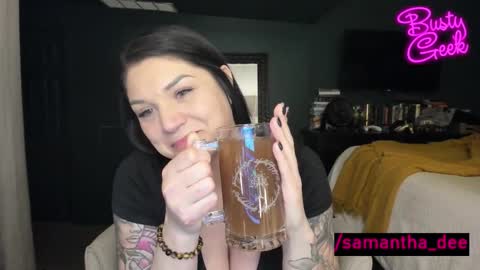 Samantha Dee online show from February 17, 3:36 am