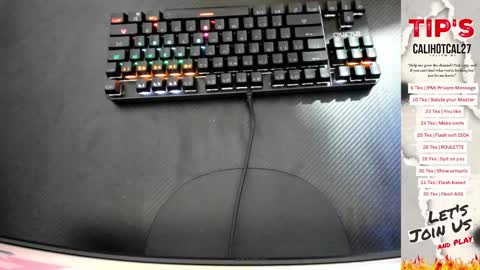 calihotcaliente27 online show from October 7, 12:13 pm