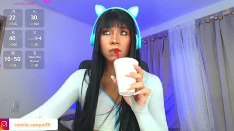 Snapshot of camila_hott1 chatting on December 8, 5:50 am Cami vazques online show from December 8, 5:50 am