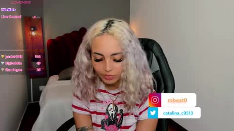 Catalina online show from February 12, 6:19 pm