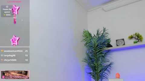 Snapshot of cellesteevans chatting on January 8, 9:34 pm Celeste online show from January 8, 9:34 pm