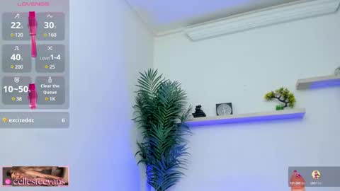 Snapshot of cellesteevans chatting on February 10, 6:35 pm Celeste online show from February 10, 6:35 pm