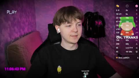 lynxy online show from March 6, 8:05 pm