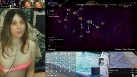 Snapshot of cheontele chatting on November 2, 7:11 am cheontele online show from November 2, 7:11 am