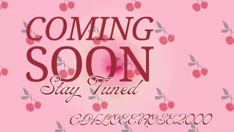 ChloeeRose online show from July 14, 8:30 am