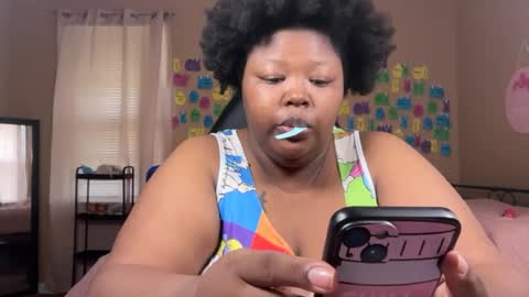 Snapshot of chocolatebunnyxx69 chatting on July 12, 4:42 pm Melina online show from July 12, 4:42 pm