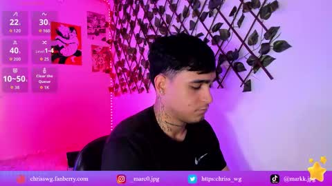 Snapshot of chriss_wg_ chatting on January 12, 6:35 pm Christian Wang online show from January 12, 6:35 pm