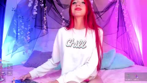 Snapshot of cinderella_lewis chatting on February 24, 1:46 am Sofi Eva and Mey online show from February 24, 1:46 am