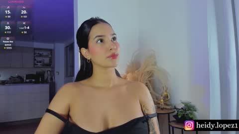 Snapshot of cloe_bech1 chatting on January 10, 2:24 am Heidy Lopez online show from January 10, 2:24 am