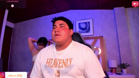 Cloe x Billy online show from October 2, 7:43 pm