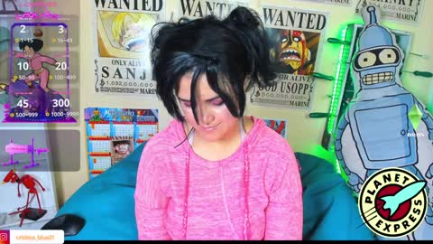 Cristina  online show from January 29, 2:30 am