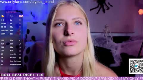 Crystal online show from October 15, 8:09 pm