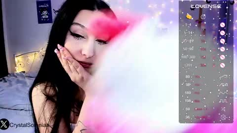 Snapshot of crystalsomnia chatting on February 14, 1:56 am Sasha Make me moan with patterns good music here online show from February 14, 1:56 am