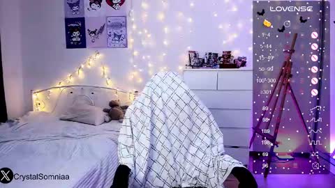 Snapshot of crystalsomnia chatting on February 25, 4:14 am Sasha Make me moan with patterns good music here online show from February 25, 4:14 am