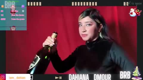 Dahiana  online show from December 5, 12:03 pm