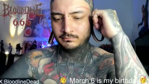 Snapshot of death_ink666 chatting on March 2, 6:15 pm online show from March 2, 6:15 pm