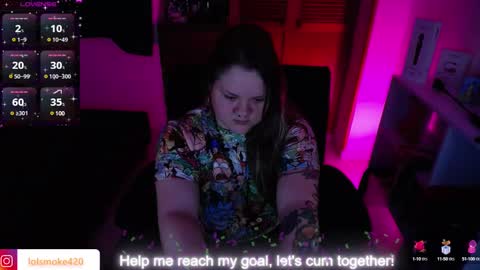 Snapshot of destroyall420 chatting on March 3, 2:04 am Lola Bdsm and fries online show from March 3, 2:04 am