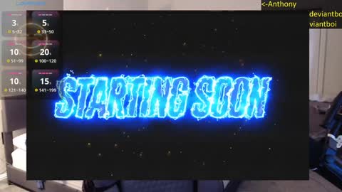 Anthony online show from December 10, 5:11 pm