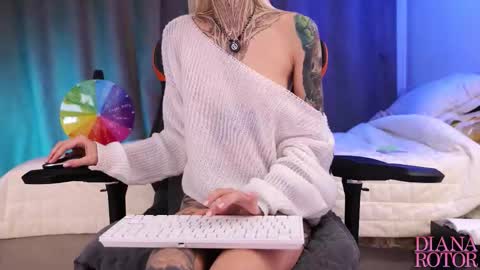 Snapshot of diana_rotor chatting on October 27, 12:15 am Diana online show from October 27, 12:15 am