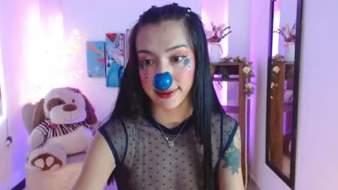 Snapshot of dolceclown66 chatting on June 1, 11:56 am Fiorella Clown online show from June 1, 11:56 am