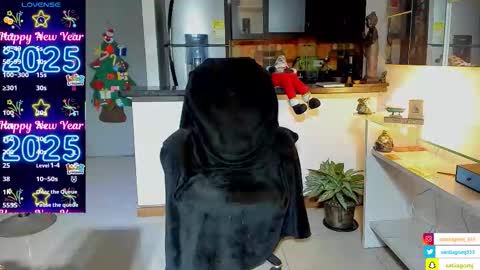 SANTI  independent model online show from December 3, 12:51 am