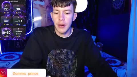 DOMINIC PRINCE   online show from March 13, 1:56 am