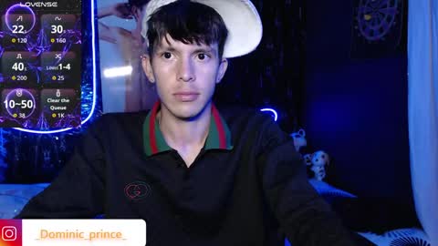 DOMINIC PRINCE   online show from April 10, 7:46 am